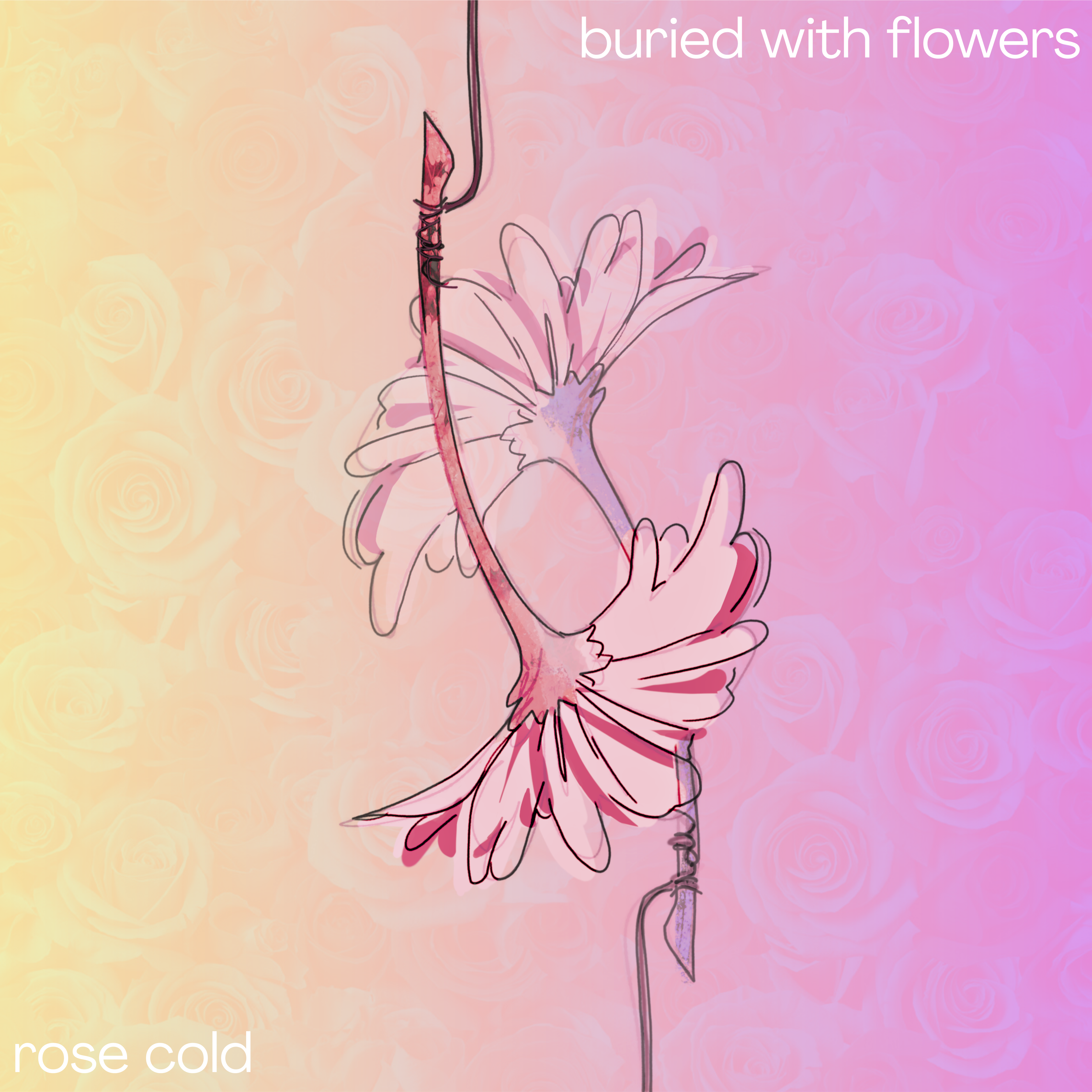 Buried With Flowers - Rose Cold